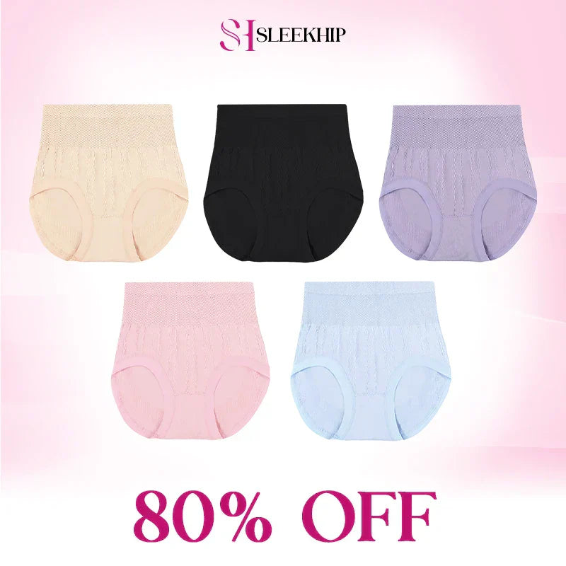 💥Jahresendausverkauf – 70 % Rabatt 💞 Auslaufsichere, hoch taillierte, bauchformende, poformende Unterhosen