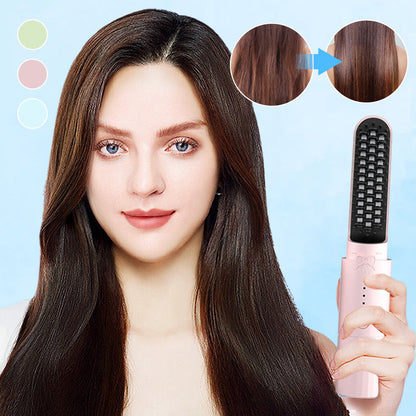 💖LIMITED SALE💖2-in-1 Wiederaufladbarer, langlebiger Glättungskamm