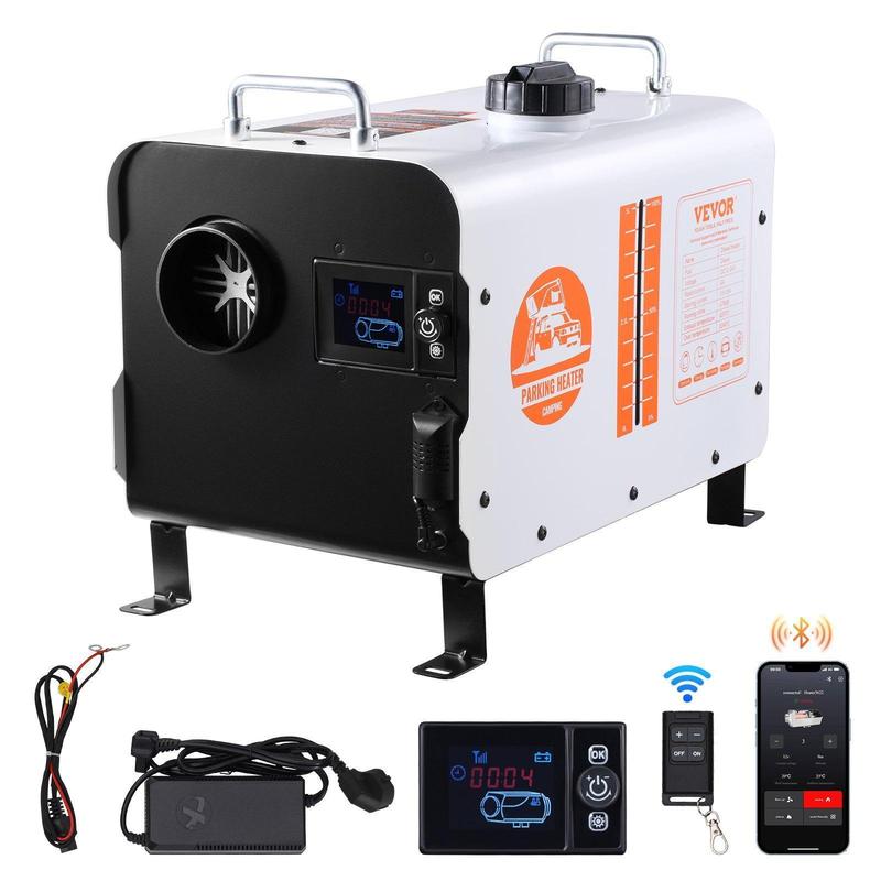 🔈🔈60 % RABATT!!🌡️8 kW Dieselheizung, 12 V/24 V All-in-One Diesel-Luftheizung, Bluetooth-App-Steuerung, Fernbedienung und Display, CO-Alarm, Schnellheizung💨