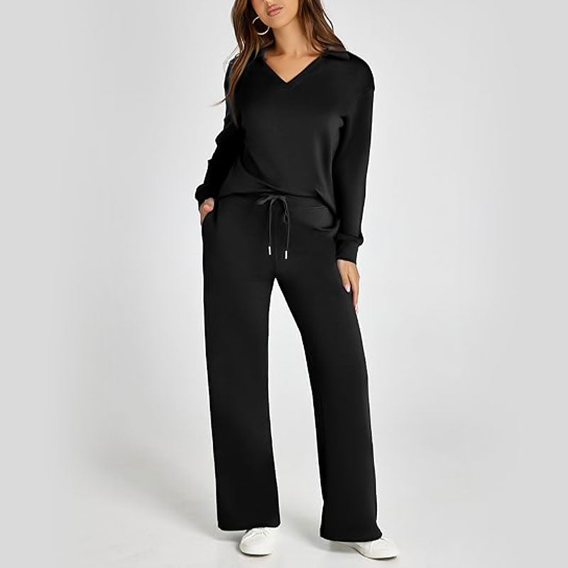 🎁Heißer Verkauf 50 % RABATT⏳Damen 2-teilige Sets Outfits Lässige Langarm-Sweatshirtsets