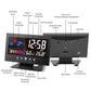 🔥bestes Geschenk-45% Rabatt🔥Digitaler LED-Temperatur- und Luftfeuchtigkeitsmonitor, Wettervorhersage, LED-Tischwecker