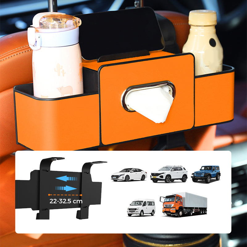 Car Multi-Function Backrest Storage Box