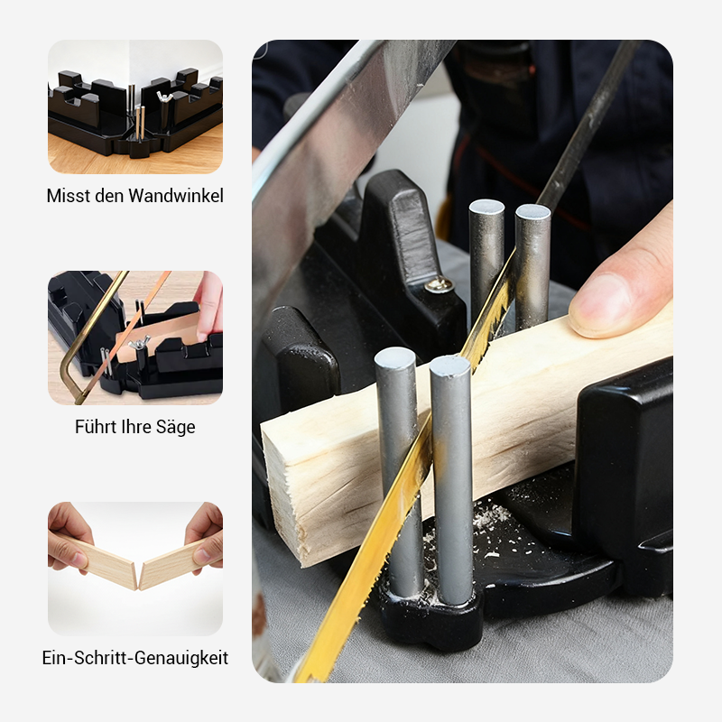 ⏳Begrenzte Zeit 60% Rabatt💥2-in-1 Mess- und Gehrungssägen Werkzeug