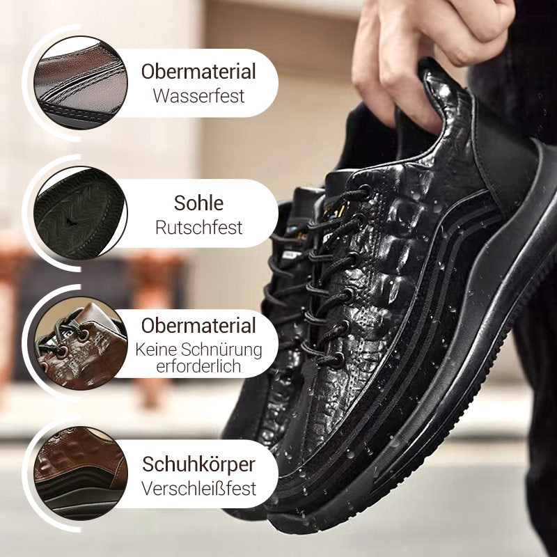 🔥【HEUTE 55 % RABATT】Slip-On-Sneaker für Herren aus Mikrofaser-Leder