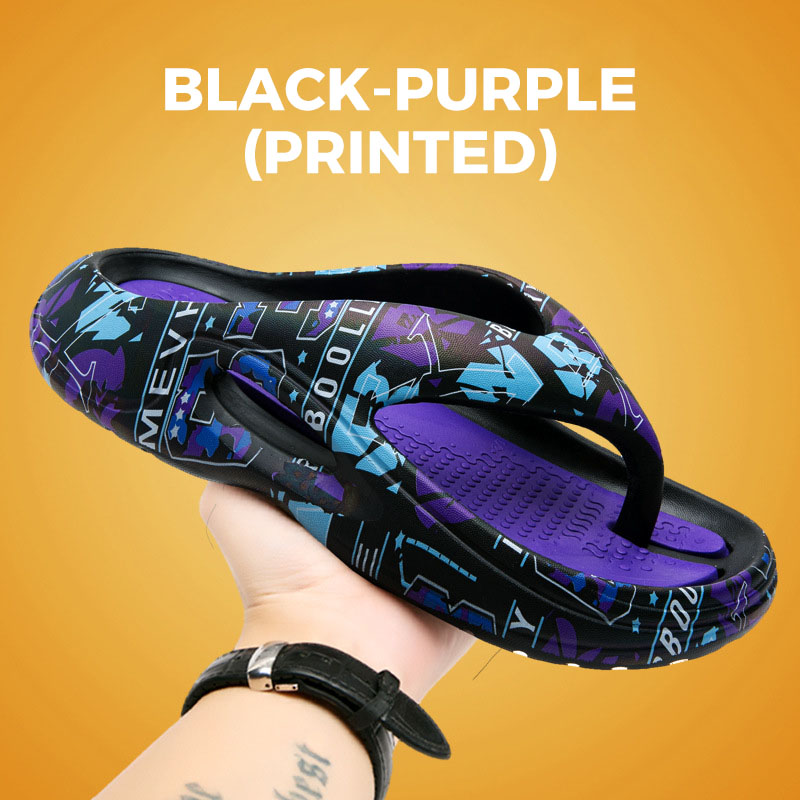 Rutschfeste Outdoor-Flip-Flops mit dicker Sohle für den Strand