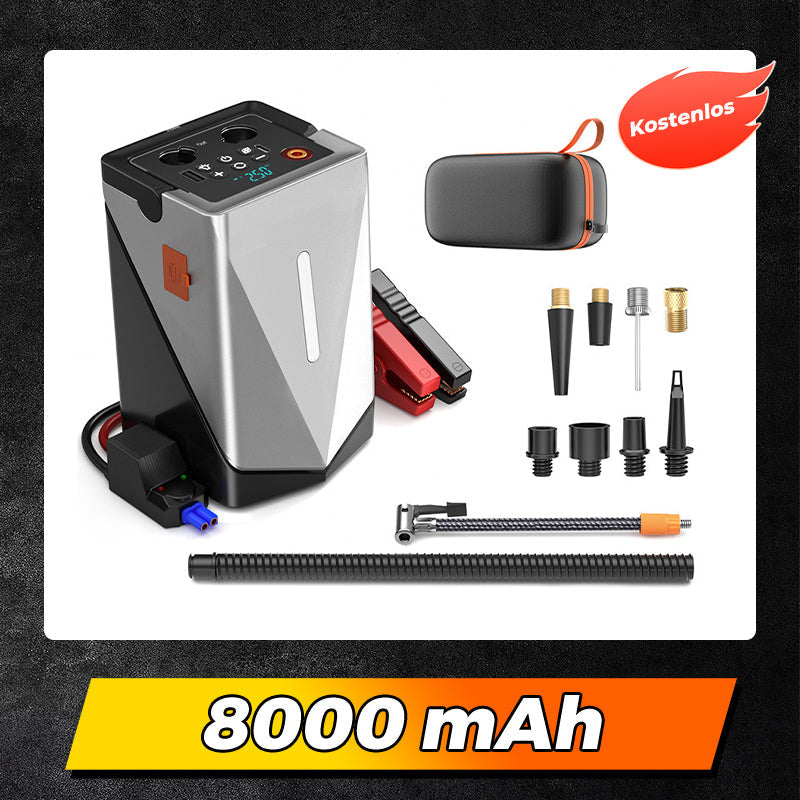 🚗Multifunktionaler Jump Starter mit Luftpumpe und Gebläse💯