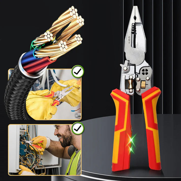 🔥Die meistverkauften Produkte 2025 50 % Rabatt💥 🧰8-in-1-Abisolierzange mit Spannungsprüfer🚀