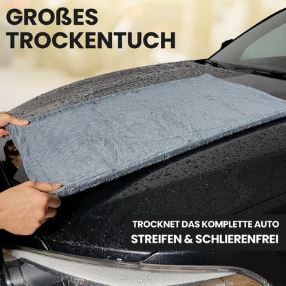 Weltweit saugstärkstes "Twisted" Trockentuch XXL mit 1800 GSM