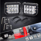 🎅50% RABATT✨ Doppelseitige LED-Warnleuchten für Autos – Zweifarbig, superhell und sicher (Universell für Autos, LKWs, Motorräder und mehr!)