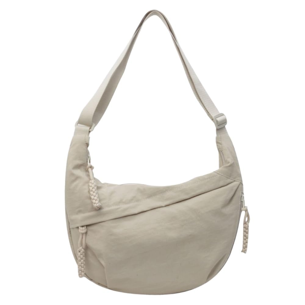 🎉Heiße Verkäufe - 50% OFF😍Designer Direktverkauf👜Damen Mode einfarbig Nylon Crossbody Hobo Tasche