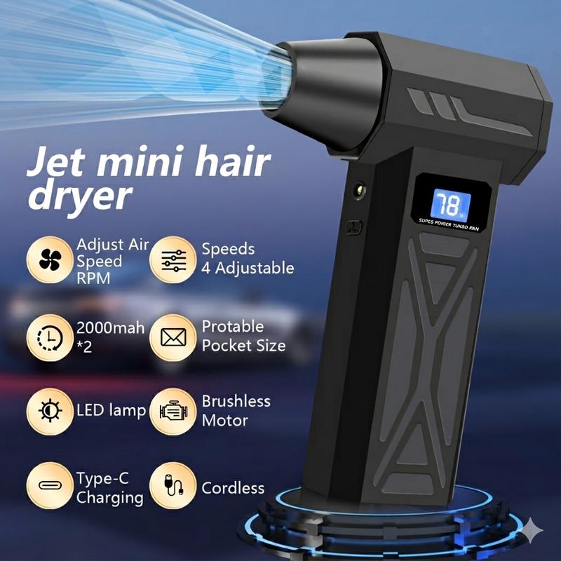 📢📢50% RABATT !!⏰Kabelloser Turbo-Lüfter – 50% RABATT! 4 Stufen, 5 Düsen, leistungsstarker Akku – reinigt Computer, Autos & Outdoor-Ausrüstung. 🔋