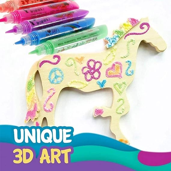 🔥HEISSER SALE 2026🔥💥50.000+ VERKAUFT!🎄🎁Magische Popcorn-Stifte mit Blaseneffekt, wärmeaktivierte Popcorn-Stifte, DIY-3D-Kunstmarker für Kinderbastelprojekte
