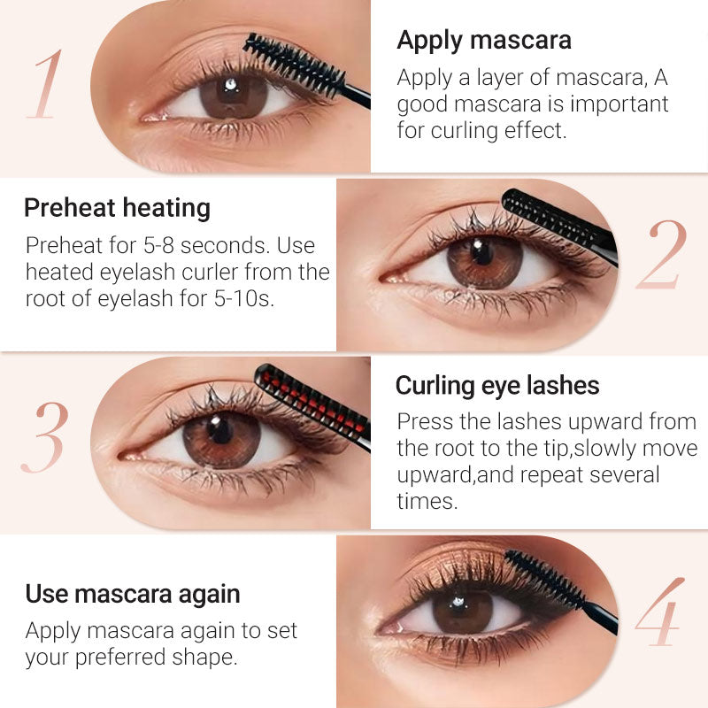 💄 50% RABATT! ✨ Elektrische Wimpernzange Für Sofortigen Glam – Sanfte Wärme, Langanhaltende Wimpernform & Perfekt Für Einen Fabelhaften Blick 👁️