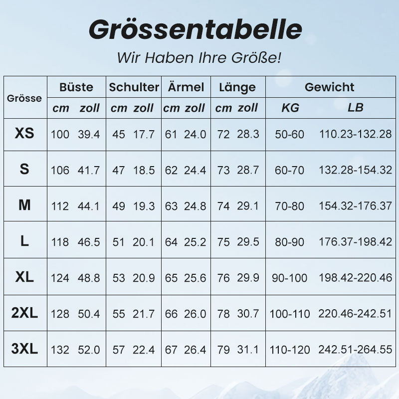 🔥Kostenloser Versand - Herrenjacke mit doppelseitigem Fleece (70% Rabatt)