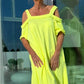 💞Lässiges Maxikleid mit offenen Schultern für Damen