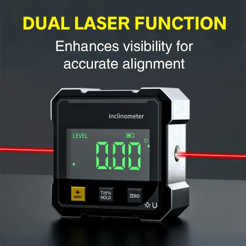 ✨50% Rabatt✨⌛ Nur noch 3 Tage – ⏰Mini LCD Digital Neigungsmesser Winkelmesser