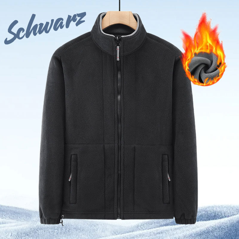 🔥Kostenloser Versand - Herrenjacke mit doppelseitigem Fleece (55% Rabatt)