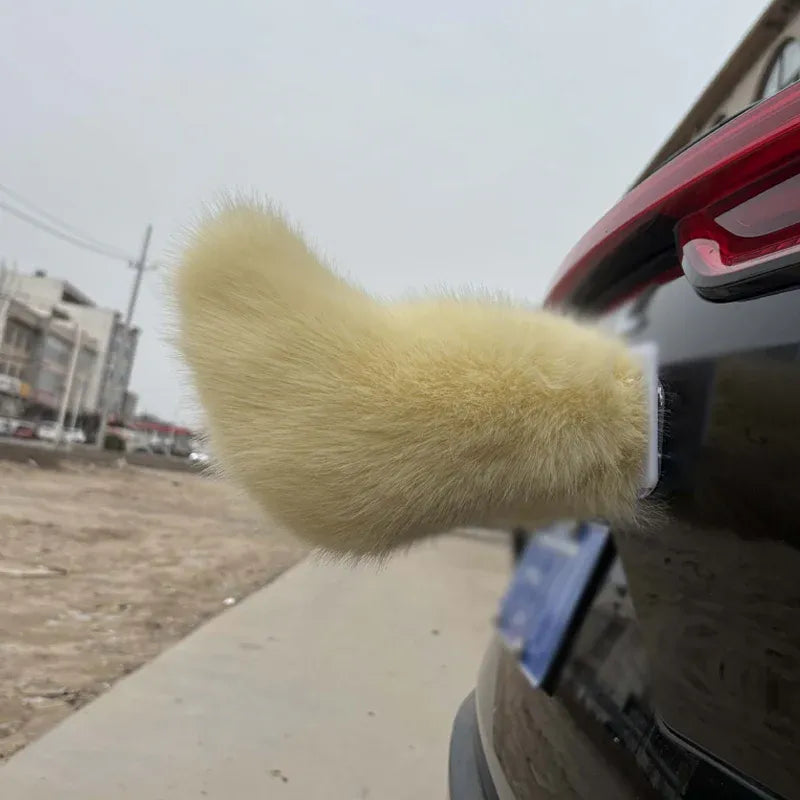 ⏳Nur für kurze Zeit 🚗🐾 Ferngesteuerter elektrischer Plüsch-Autoschwanz – Machen Sie Ihr Auto zum Hingucker