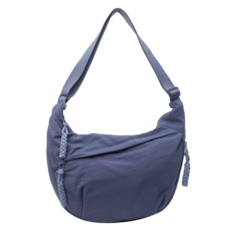 🎉Heiße Verkäufe - 50% OFF😍Designer Direktverkauf👜Damen Mode einfarbig Nylon Crossbody Hobo Tasche