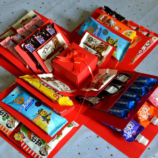 ⏰Weihnachts-Limited Sale 70% RABATT!! 🎄50K VERKAUFT! 🎁✨Überraschungs-Explosions-Geschenkbox-Kit