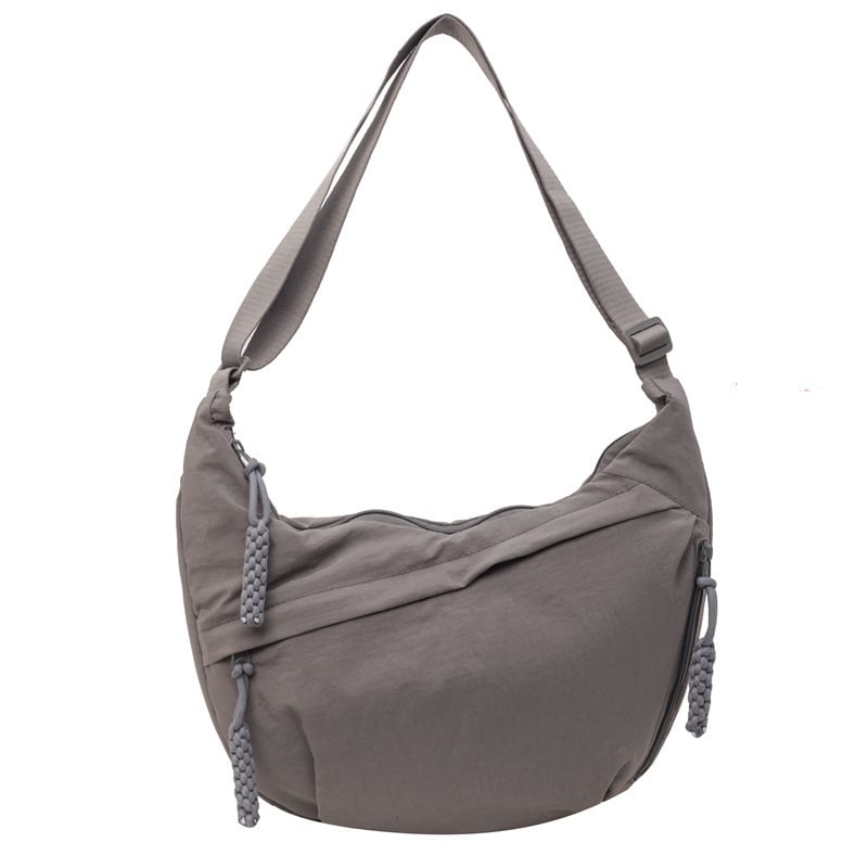 🎉Heiße Verkäufe - 50% OFF😍Designer Direktverkauf👜Damen Mode einfarbig Nylon Crossbody Hobo Tasche