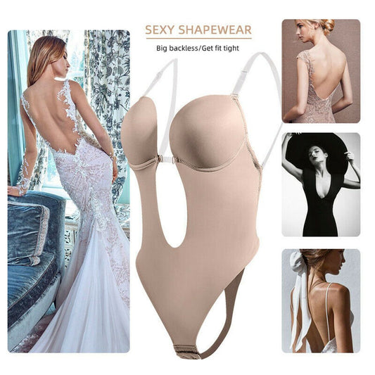 Neu Rückenfreier Body Shaper BH