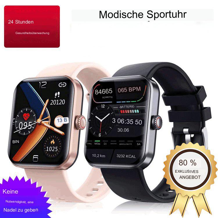 💖Ganztägige Überwachung von Herzfrequenz und Blutdruck🌟Intelligente Uhr mit Bluetooth für die Mode