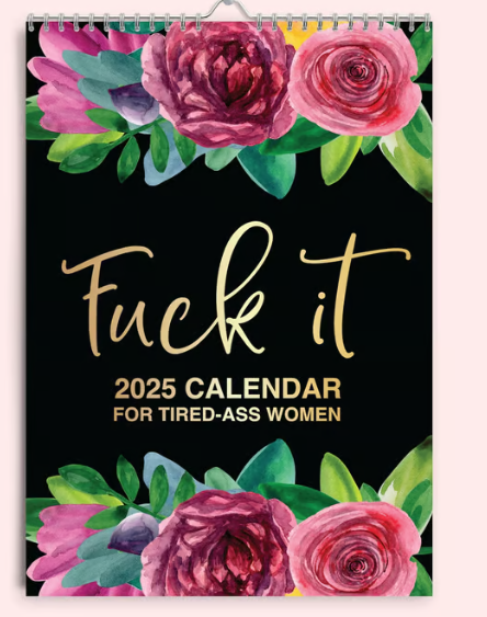 📅Kalender 2025 für müde Frauen