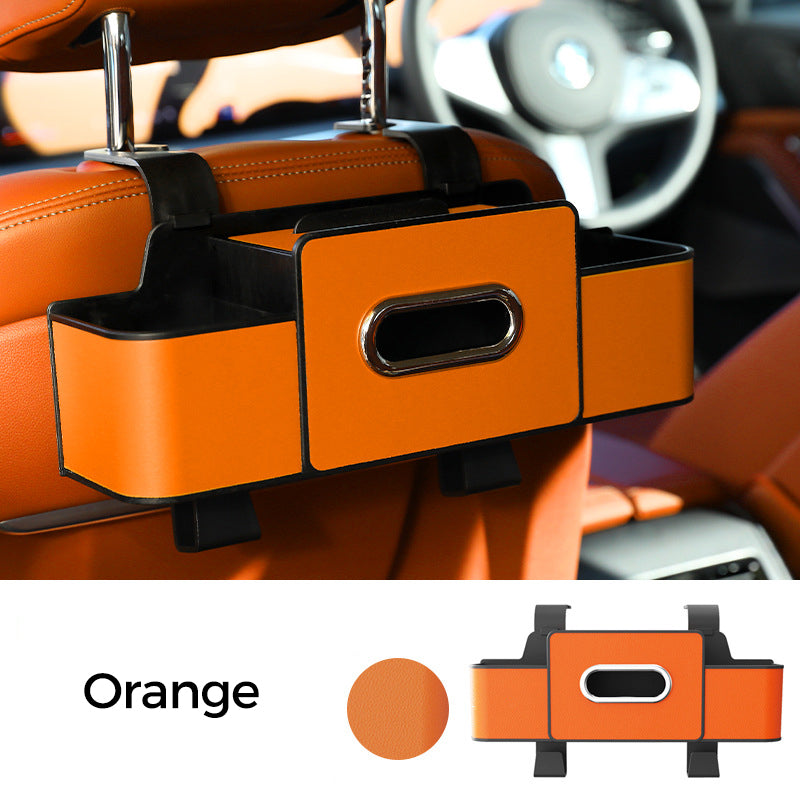 Car Multi-Function Backrest Storage Box