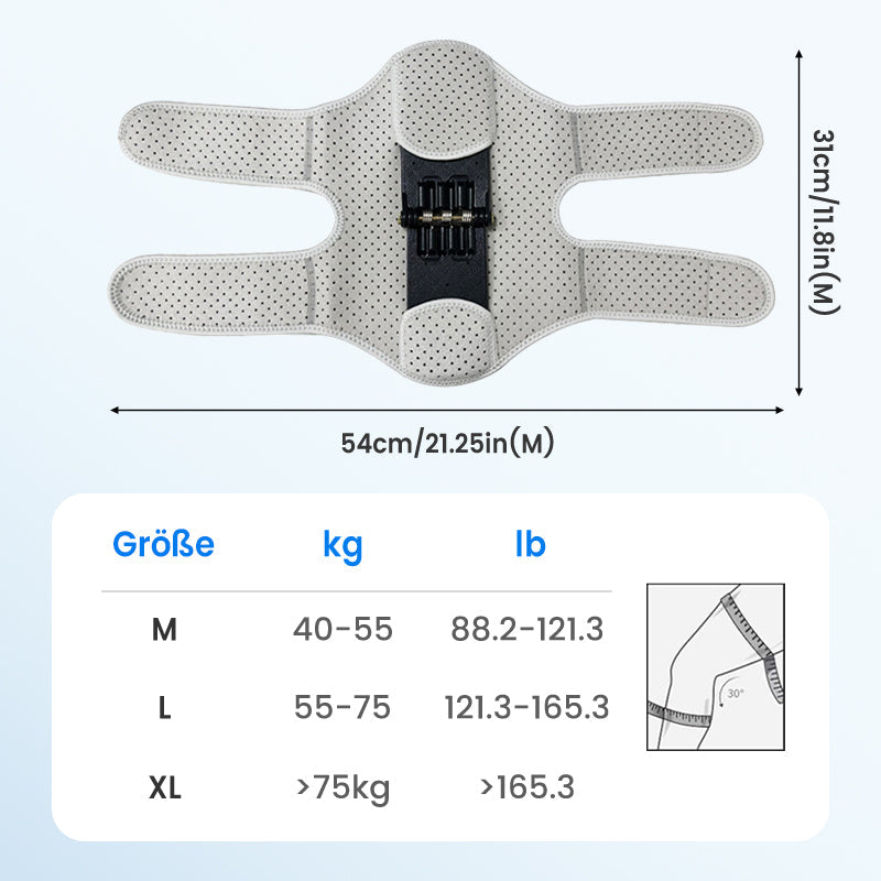 🔥Verstellbarer Booster-Knieschutz – Sommerdeal: Jetzt -50 %!🦵🌞