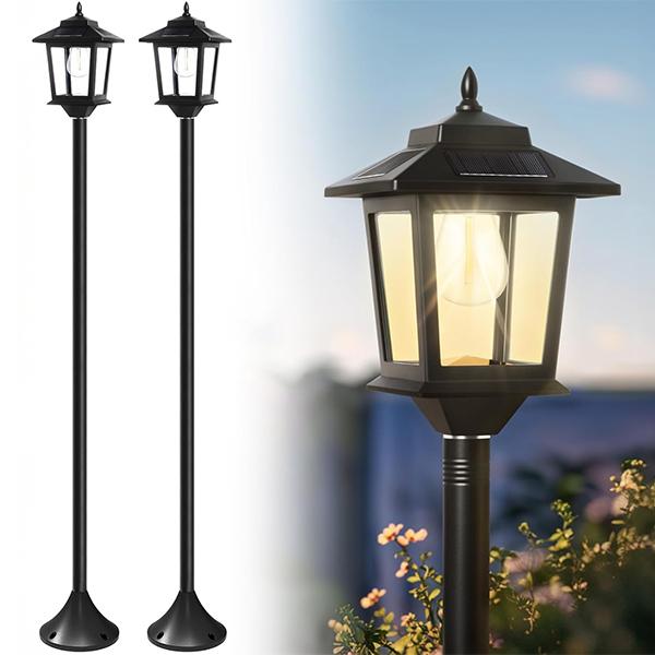 Terrassenweg Hinterhofgarten Veranda-Dekoration Stehlampe