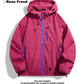 Wasserdichte Outdoor-Sportjacke mit Kapuze