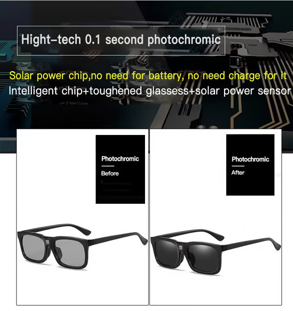 🔥FATHER'S DAY SALE - Smart Photochromic Polarized Sonnenbrille