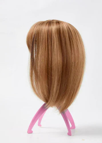 💥LIMITIERTES ANGEBOT-50% RABATT💥 Natürliche Haarteile mit Pony für Damen (100% Echthaar)