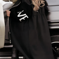 Women's Hooded Long Sleeve Knitted Sleeves Patchwork Casual Jacket