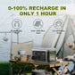 tragbare Energiezentrale ,  mobiler Netzteil geeignet für Garten, Reise, Camping und Wohnmobil, Notstromversorgungsgerät.