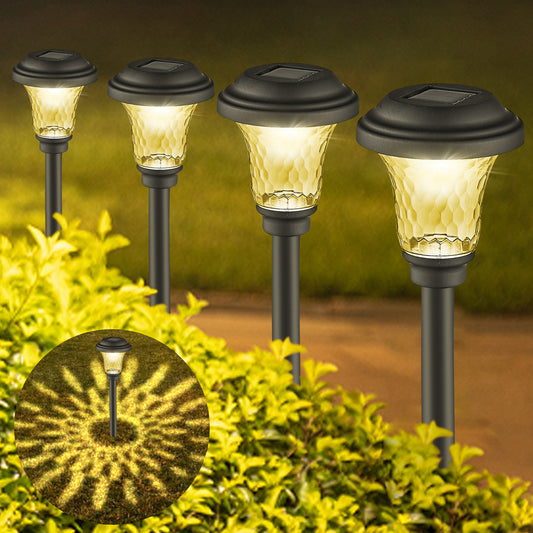 RGB-Solarleuchten für Gartenwege