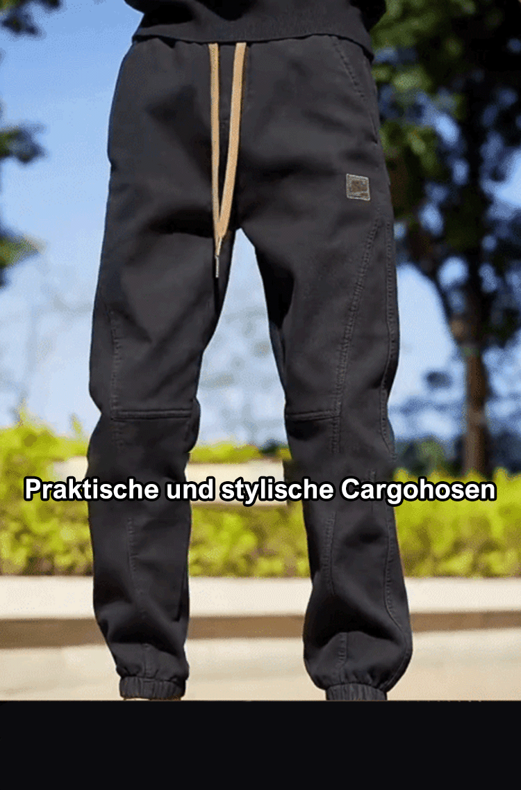 Weite, modische Cargohose