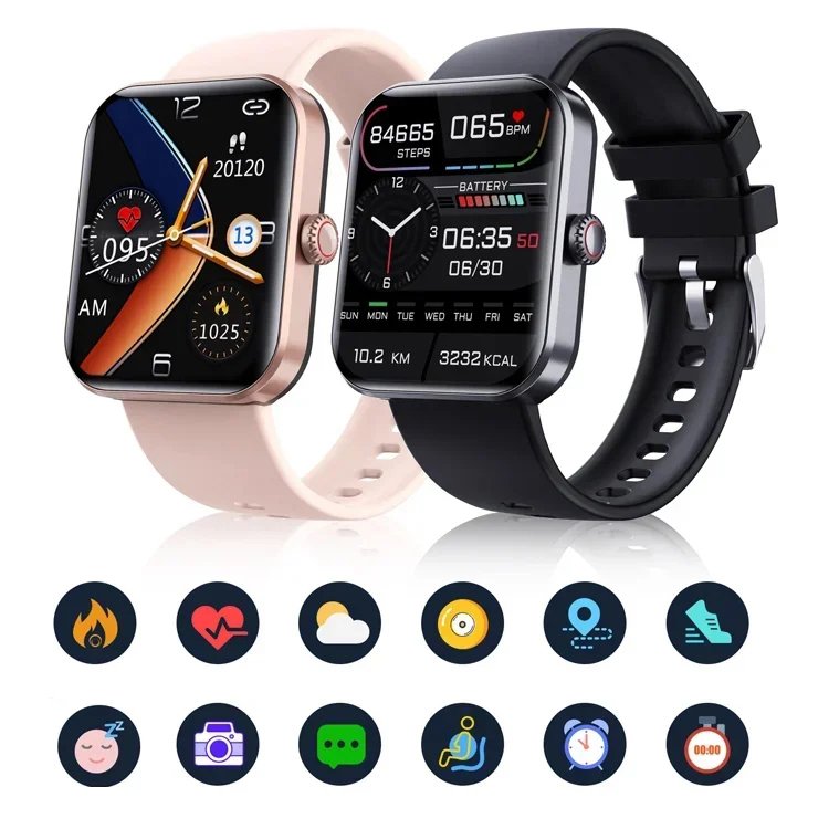 💖Ganztägige Überwachung von Herzfrequenz und Blutdruck🌟Intelligente Uhr mit Bluetooth für die Mode