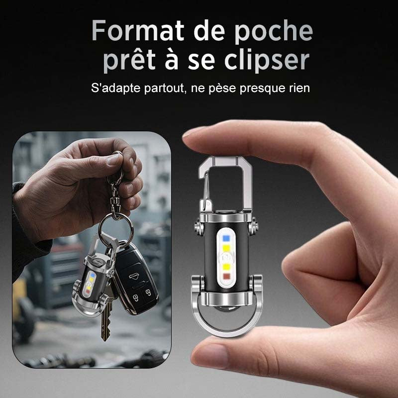🔦 KAUFE 1, ERHALTE 1 GRATIS! 🔦 Wiederaufladbarer Schlüsselanhänger – 300 Lumen, USB-C Ladung & Stoßfestes Design für Sicherheit und EDC ⚡