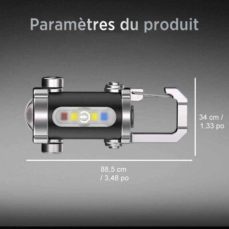 🔦 KAUFE 1, ERHALTE 1 GRATIS! 🔦 Wiederaufladbarer Schlüsselanhänger – 300 Lumen, USB-C Ladung & Stoßfestes Design für Sicherheit und EDC ⚡