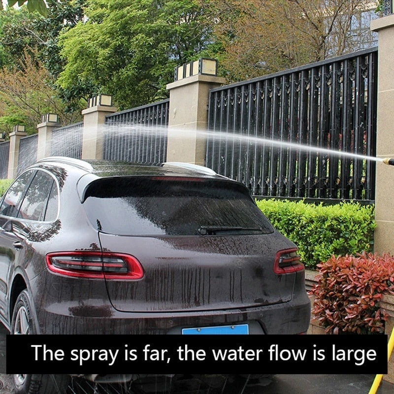 Tragbare Hochdruck-Wasserpistole für einfaches Autowaschen und vielseitiges Bewässern