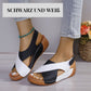 🔥HOT SALE-50% OFF🔥Ultra-bequeme orthopädische Sandalen mit schrägem Absatz für Frauen