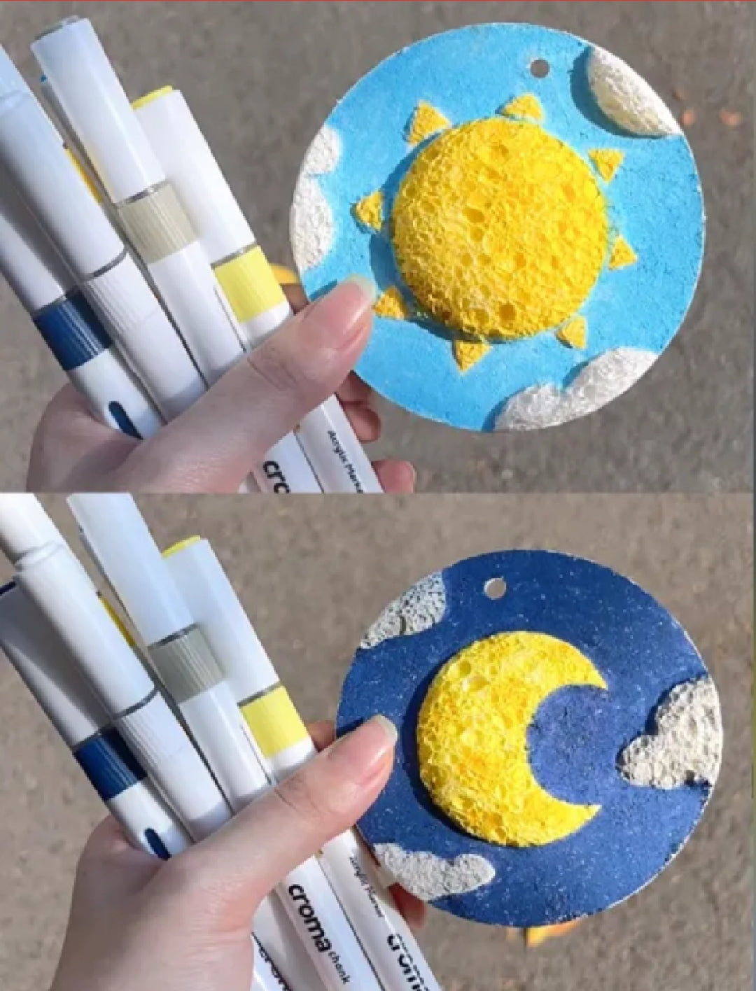 🎄✨3D-Kunstpapier-Set  | Zeichnen – Wasser hinzufügen – Aufblasen – Kreativer Spaß für Groß und Klein🎁