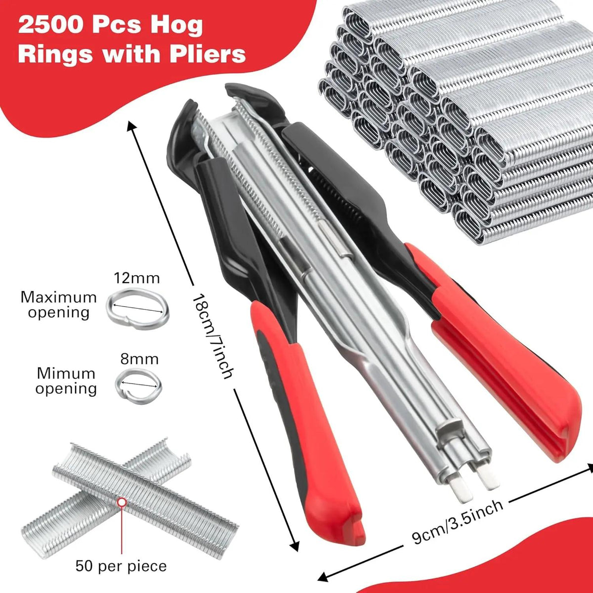 🐔 50% RABATT! 🔧 Käfig-Klemmenzange – Für Hühner-, Vogel- & Kleintierkäfige ✨