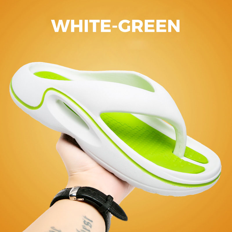 Rutschfeste Outdoor-Flip-Flops mit dicker Sohle für den Strand