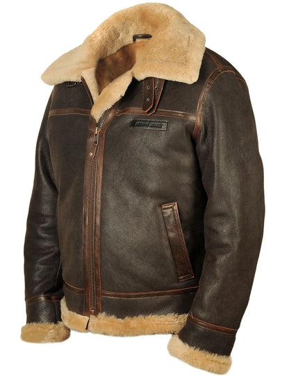 🥰Saisonale Sonderangebote🥰 Fliegerjacke, schwere Ausführung🔥Kostenloser Versand