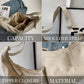 🎉Heiße Verkäufe - 50% OFF😍Designer Direktverkauf👜Damen Mode einfarbig Nylon Crossbody Hobo Tasche