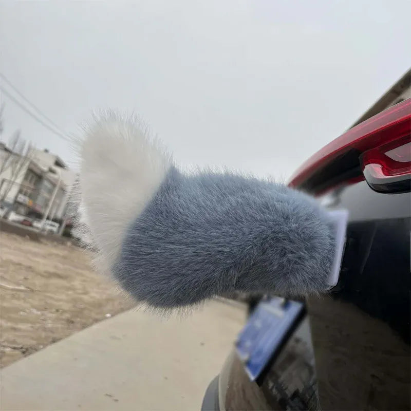 ⏳Nur für kurze Zeit 🚗🐾 Ferngesteuerter elektrischer Plüsch-Autoschwanz – Machen Sie Ihr Auto zum Hingucker