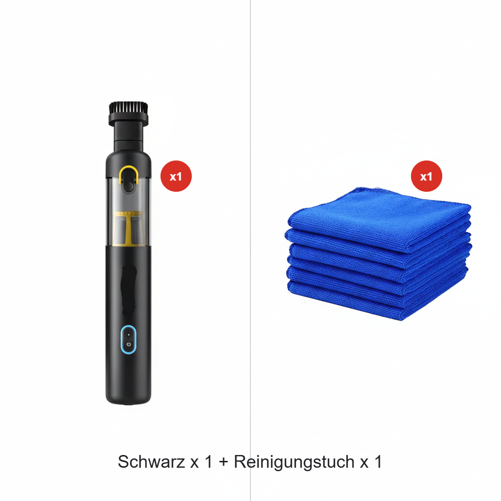 🚗🧹 50% RABATT! V8 Apex Autostaubsauger – 4-in-1 tragbarer kabelloser Mini-Staubsauger mit 16 000 Pa Saugleistung ✨